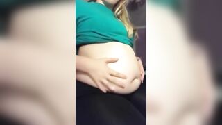 LMBB Stuffed belly girl play - August 17