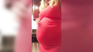 LMBB fat belly in dress