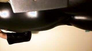 Inflation and deflation in latex suit