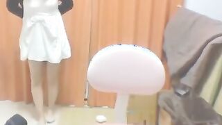 Japanese girl chubby belly